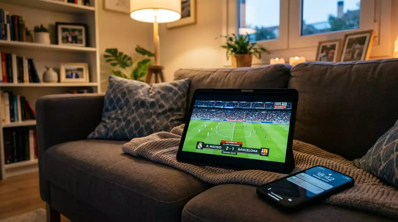 Streaming de partidos en vivo en casas de apuestas deportivas